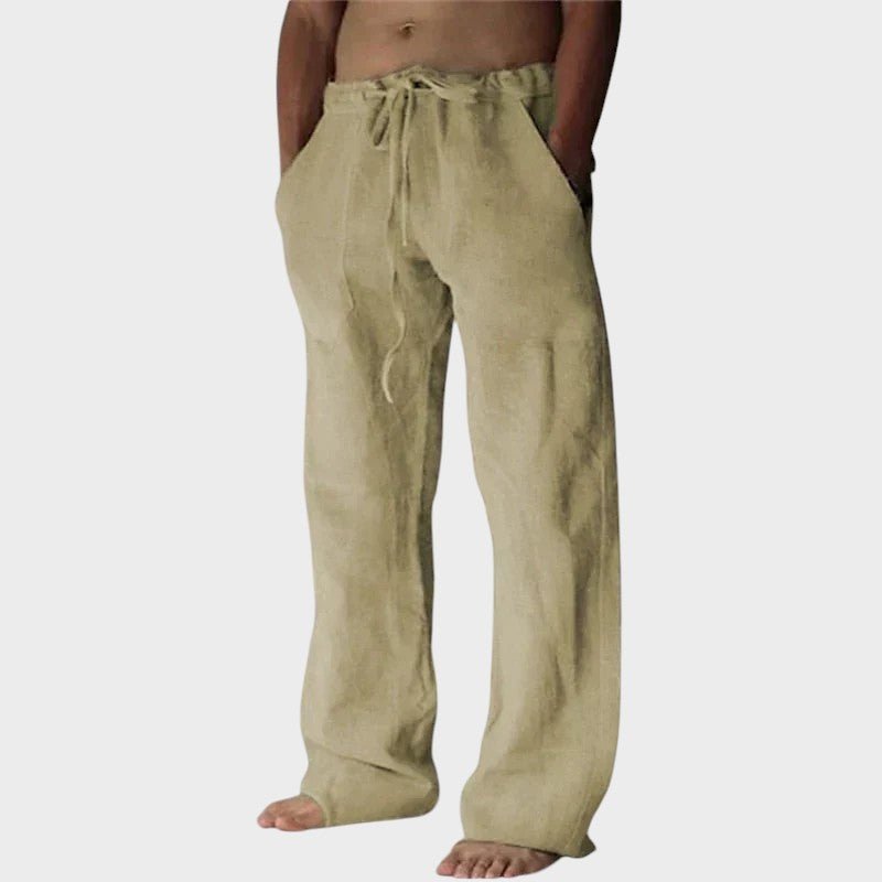 Brian - Pantaloni rilassati con velcro