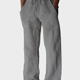 Brian - Pantaloni rilassati con velcro