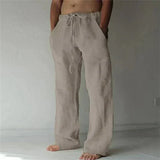 Brian - Pantaloni rilassati con velcro