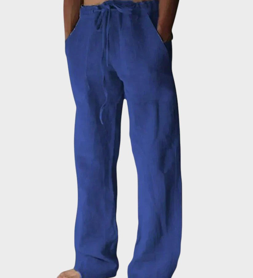 Brian - Pantaloni rilassati con velcro