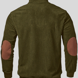 Kortez – Maglione Tricot Casual con Mezzo Zip