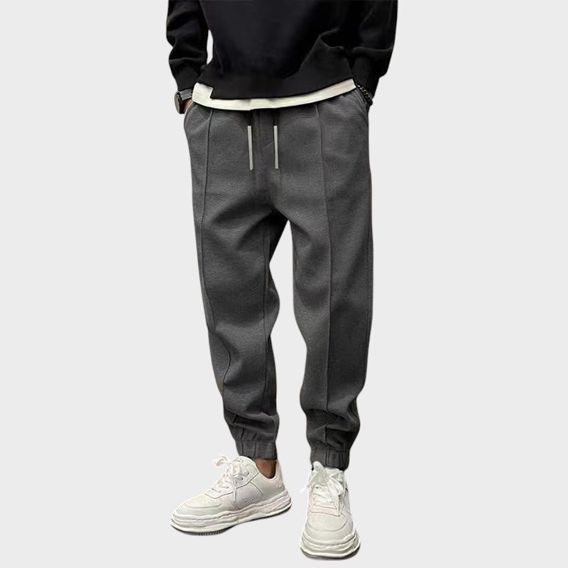 Ceejay - Pantaloni sportivi da uomo con vita elastica