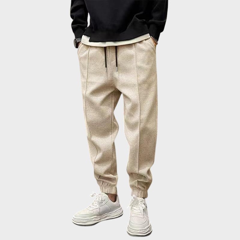 Ceejay - Pantaloni sportivi da uomo con vita elastica