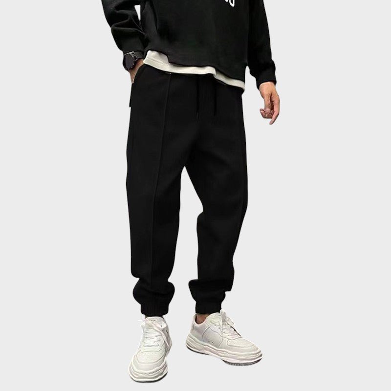 Ceejay - Pantaloni sportivi da uomo con vita elastica