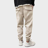 Ceejay - Pantaloni sportivi da uomo con vita elastica