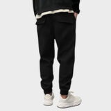 Ceejay - Pantaloni sportivi da uomo con vita elastica