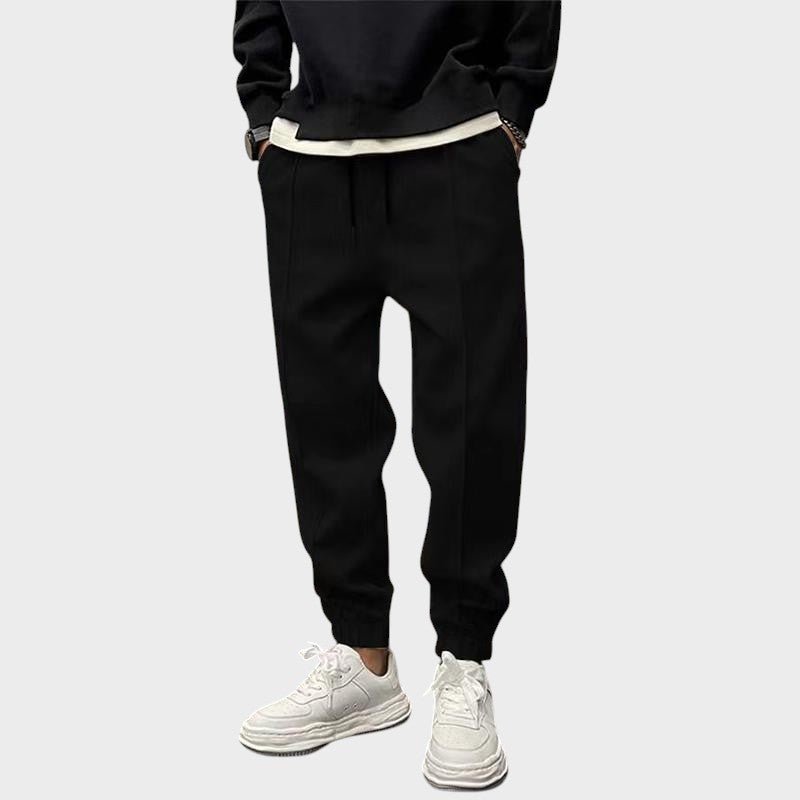 Ceejay - Pantaloni sportivi da uomo con vita elastica