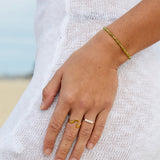 Grace - Anello con perla d'acqua dolce