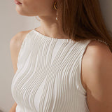 Marta | Abito camicia testurizzato