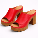 Lana – Sandali in Pelle con Tacco Alto