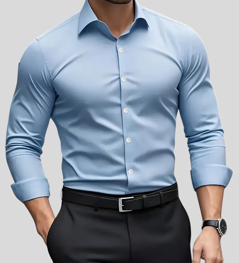 Andrej - Camicia leggera a maniche lunghe