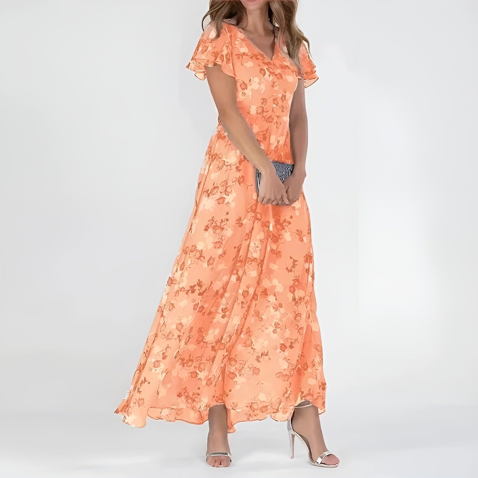 Hana - Abito maxi floreale