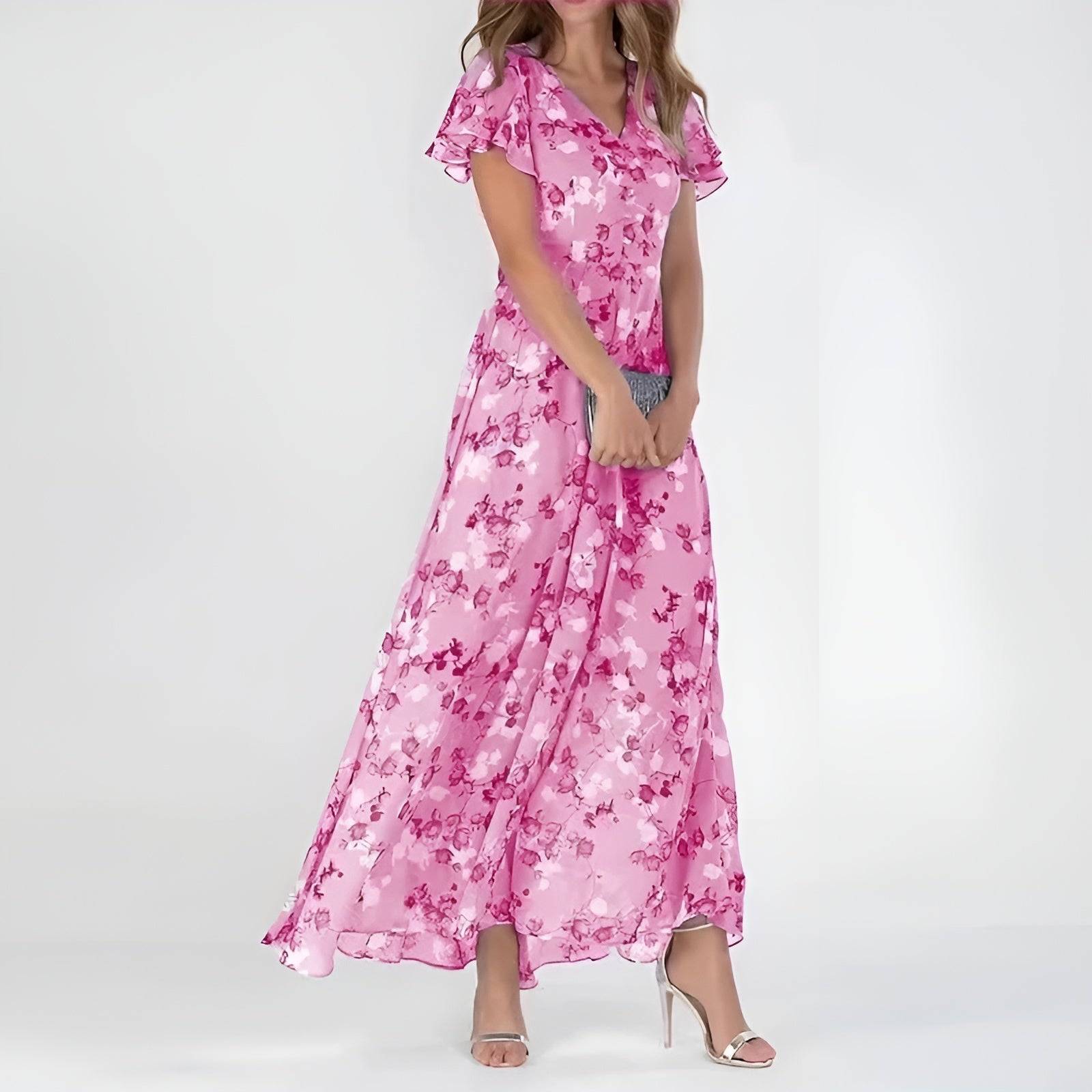 Hana - Abito maxi floreale