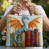 Borse Fatte a Mano - Drago Smeraldo Custode dei Libri