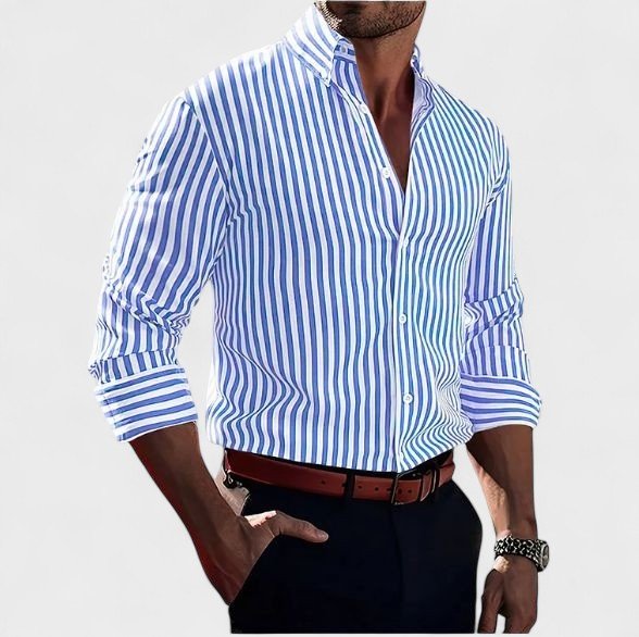 Gustav - Camicia da uomo colorata