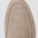Lovro – Ciabatte in camoscio beige