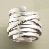 Bliss - Anello Vintage in Argento Spesso