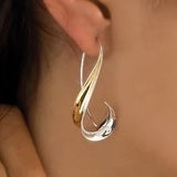 Orecchini vintage pendenti in oro