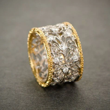 Mika - Anello Vintage in Zirconio