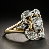 Anello Vintage in Zircone