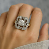 Anello Vintage in Zircone