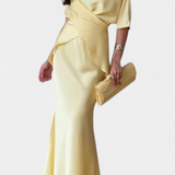 Set Sara con Top a Spalle Incrociate e Gonna Leggera
