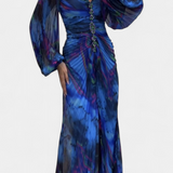Abito Leona Maxi con Pieghe