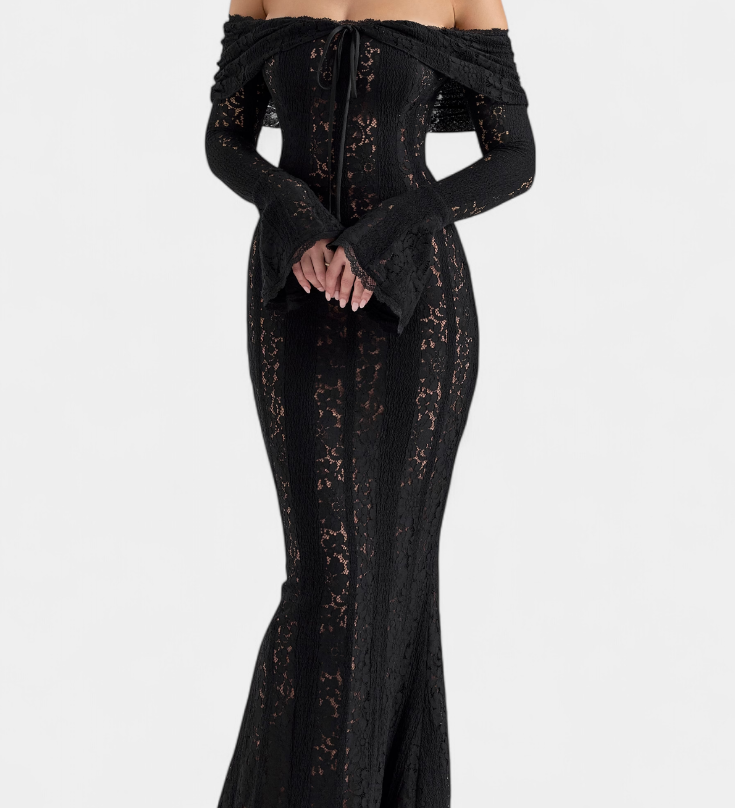 Abito Maxi Josipa con Spalle Scoperte