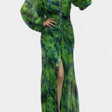Abito Leona Maxi con Pieghe