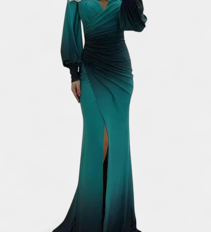 Abito Maxi Silviana Ombre