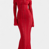 Abito Maxi Josipa con Spalle Scoperte