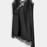 Katarina Mini Abito con Spalline e Pizzo