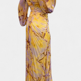 Abito Leona Maxi con Pieghe