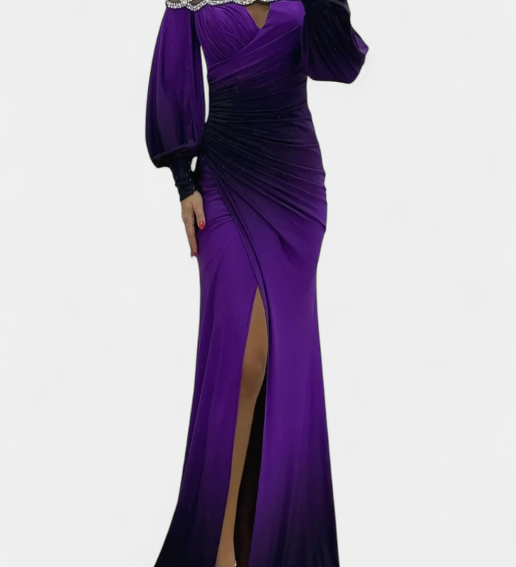 Abito Maxi Silviana Ombre