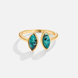 Luxe - Collana Verde Anello
