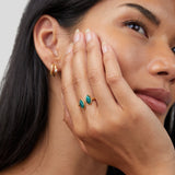 Luxe - Collana Verde Anello