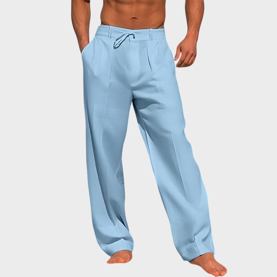 Jens - Pantaloni in lino leggeri e stilosi per l'estate