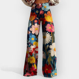 Lana - Pantaloni floreali