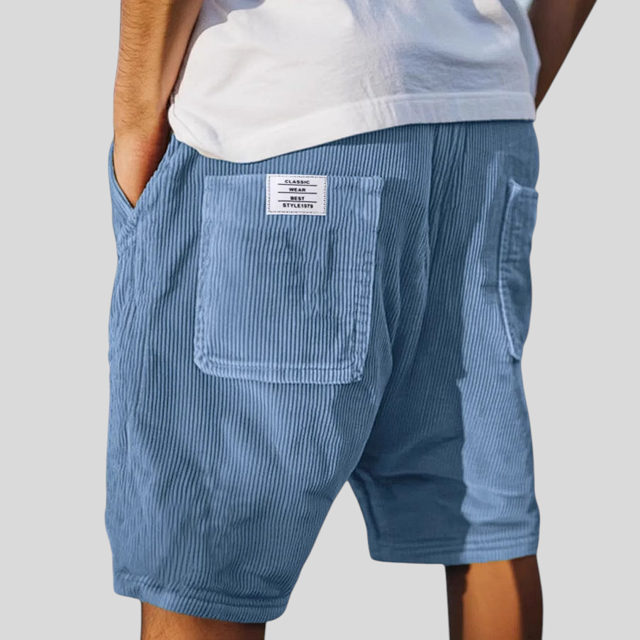 Lenoir - Pantaloni corti eleganti in velluto