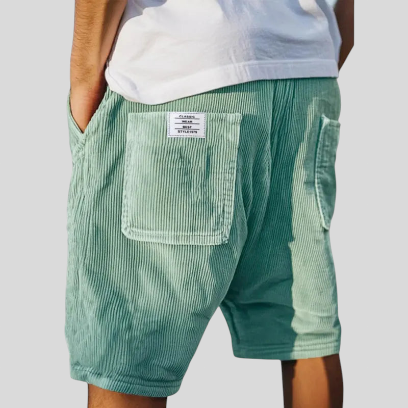 Lenoir - Pantaloni corti eleganti in velluto
