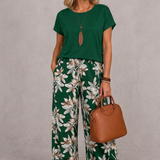 Rosie | Set floreale elegante a due pezzi