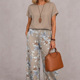Rosie | Set floreale elegante a due pezzi