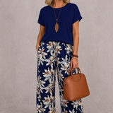 Rosie | Set floreale elegante a due pezzi