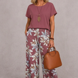 Rosie | Set floreale elegante a due pezzi
