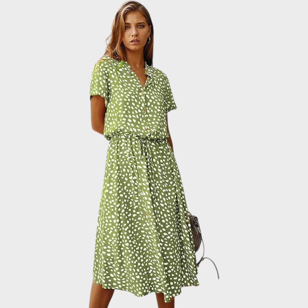 Tena - Abito Estivo Elegante Multicolore