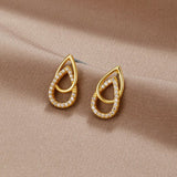 Orecchini Lin Teardrop Link