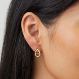 Orecchini Lin Teardrop Link