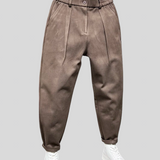 Marcello - Pantaloni Eleganti Melange