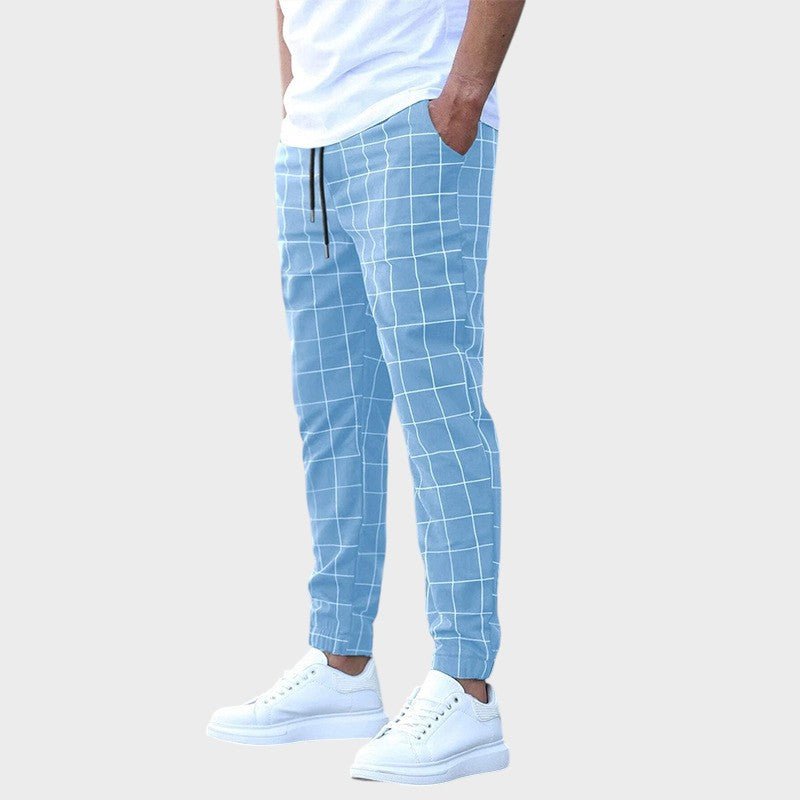 Mikkel - Pantaloni sportivi a righe stilizzati