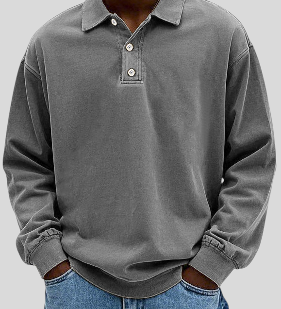 Petar - Camicia Vintage a Maniche Lunghe